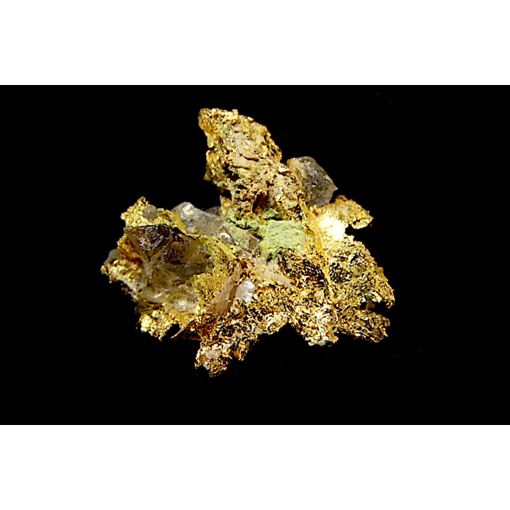 native gold, La Gardette Mine, FRANCE