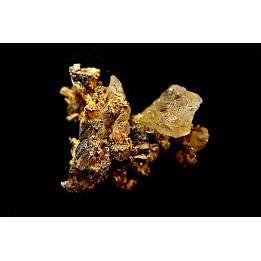 native gold, La Gardette Mine, FRANCE