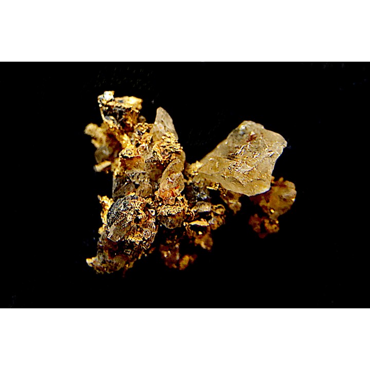 native gold, La Gardette Mine, FRANCE