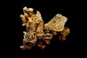 native gold, La Gardette Mine, FRANCE