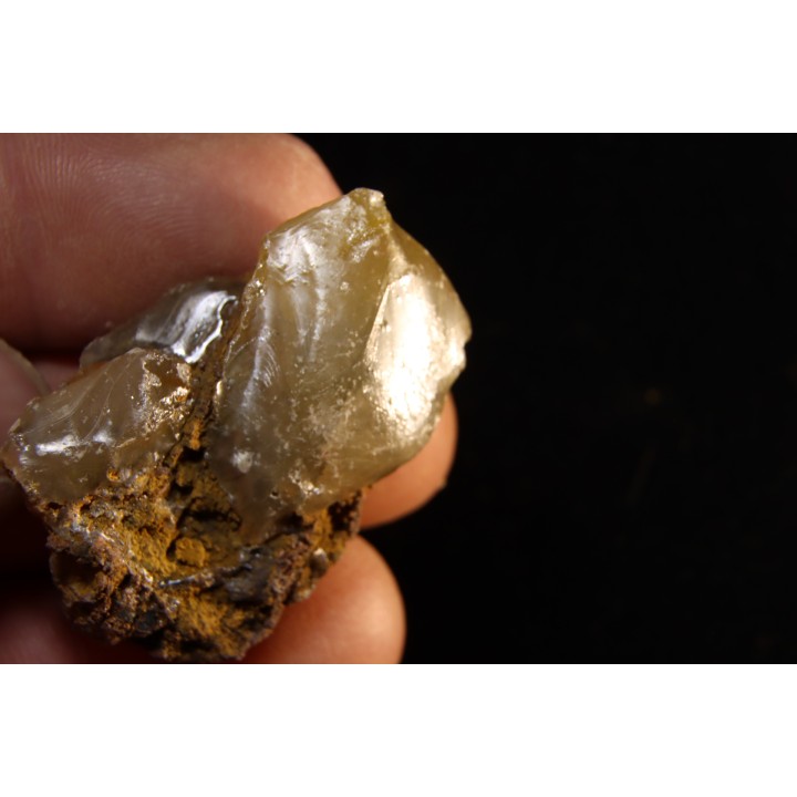 Wulfenite (fondue)  M'Fouati, République du Congo