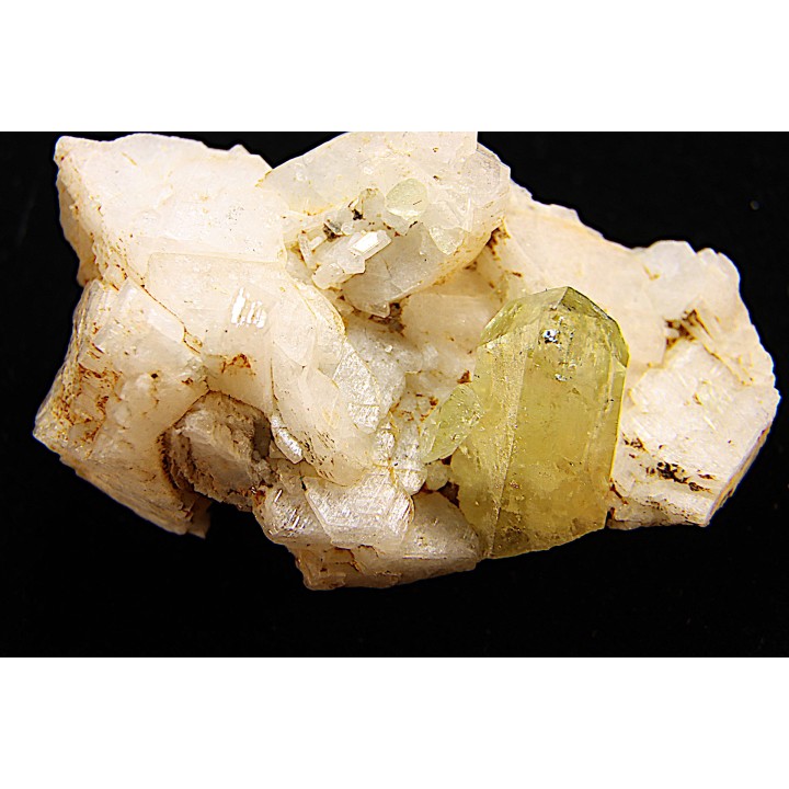 Brazilianite and Albite - Minas Gerais - Brasil