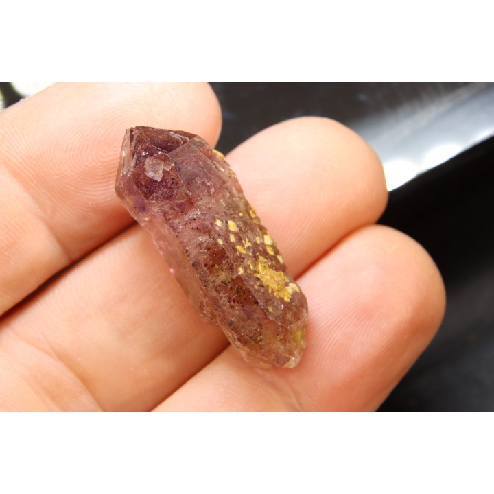 SCEPTER smoky Quartz Amethyst - Karur, Tamil Nadu, INDIA