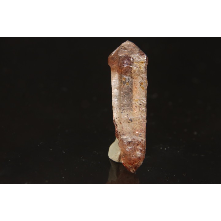 Sceptre Quartz fumé biterminé / Amethyste - Karur, Tamil Nadu, INDE