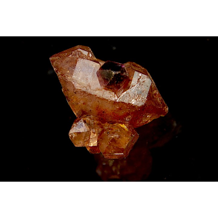 Sceptre Quartz fumé biterminé / Amethyste - Karur, Tamil Nadu, INDE