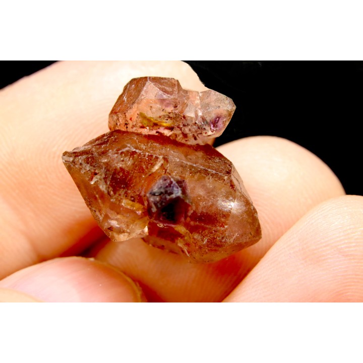 SCEPTER smoky Quartz Amethyst - Karur, Tamil Nadu, INDIA