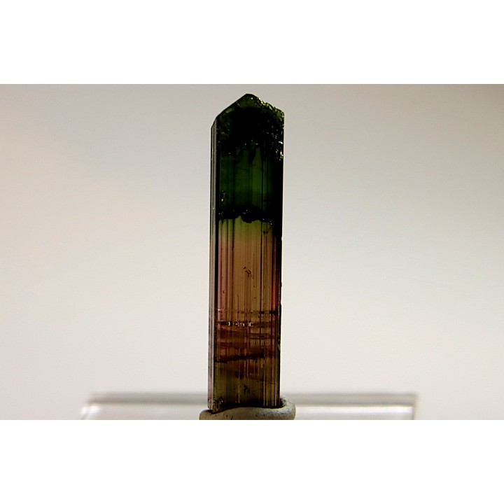 Tourmaline Elbaïte rose et verte - Minas Gerais, Brésil