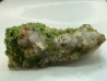 Pyromorphite and quartz - Les Farges, FRANCE