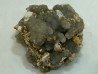 Pyromorphite, quartz et baryte - Les Farges, FRANCE