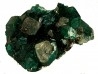 TOP! CALCITE sur DIOPTASE - Mindouli, RD Congo