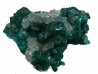 TOP! CALCITE on DIOPTASE  - Mindouli, RD Congo
