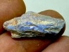 bois fossile en opale bleue - coober pedy - Australie
