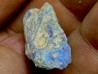 bois fossile en opale bleue - coober pedy - Australie