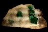 Green Fluorite on quartz - Mandrosonoro, Ambatofinandranana, Amoroni Mania, Madagascar