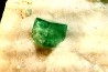 Green Fluorite on quartz - Mandrosonoro, Ambatofinandranana, Amoroni Mania, Madagascar