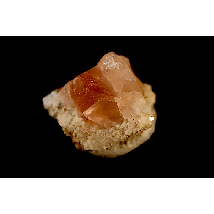 Pink Fluorite - Glacier d'Argentière - Mont Blanc - FRANCE