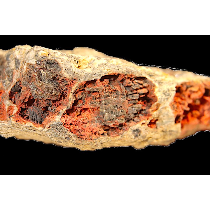 Filon de cinabre et blende - Saint Arey - Isere - FRANCE