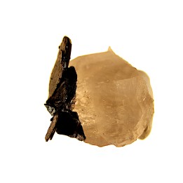 Hematite et rutile sur quartz - Cavradi, Val Curnera, Grisons, Suisse