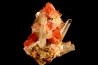 Rhodochrosite et quartz - Mine Santa Rosa, Cerro Verde Mine, Uchumayo District, Arequipa, PEROU