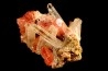 Rhodochrosite et quartz - Mine Santa Rosa, Cerro Verde Mine, Uchumayo District, Arequipa, PEROU