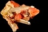 Rhodochrosite et quartz - Mine Santa Rosa, Cerro Verde Mine, Uchumayo District, Arequipa, PEROU