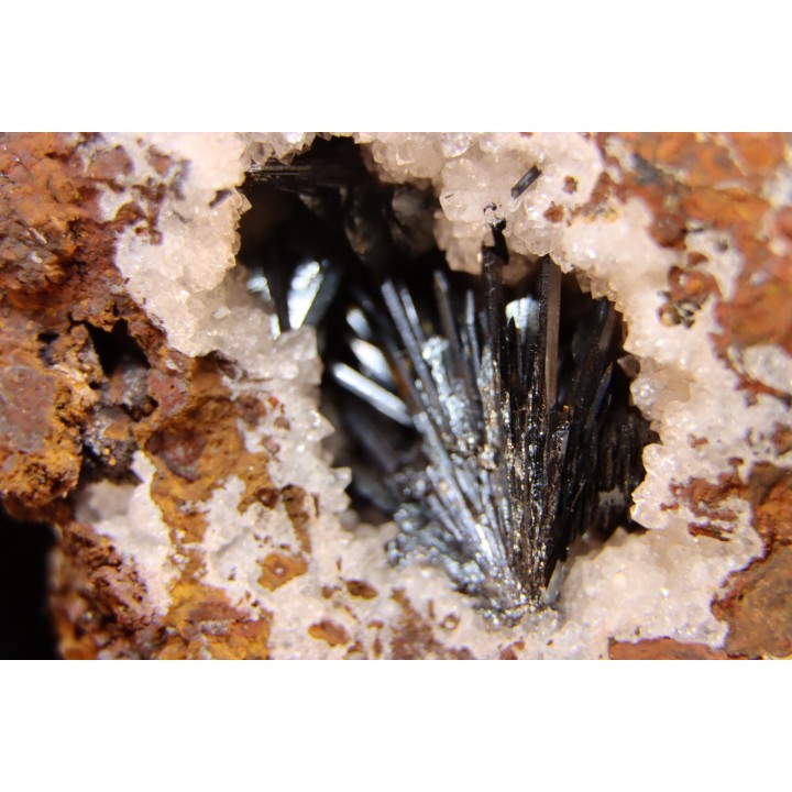 GOETHITE - Chaillac mine, Indre, FRANCE