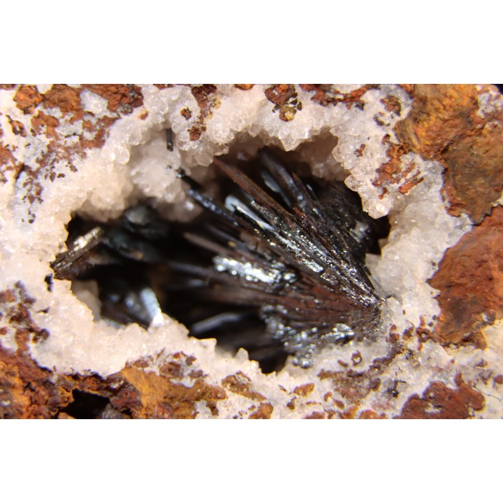 GOETHITE - Chaillac mine, Indre, FRANCE