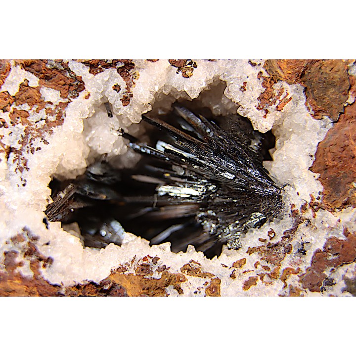 GOETHITE - Chaillac mine, Indre, FRANCE