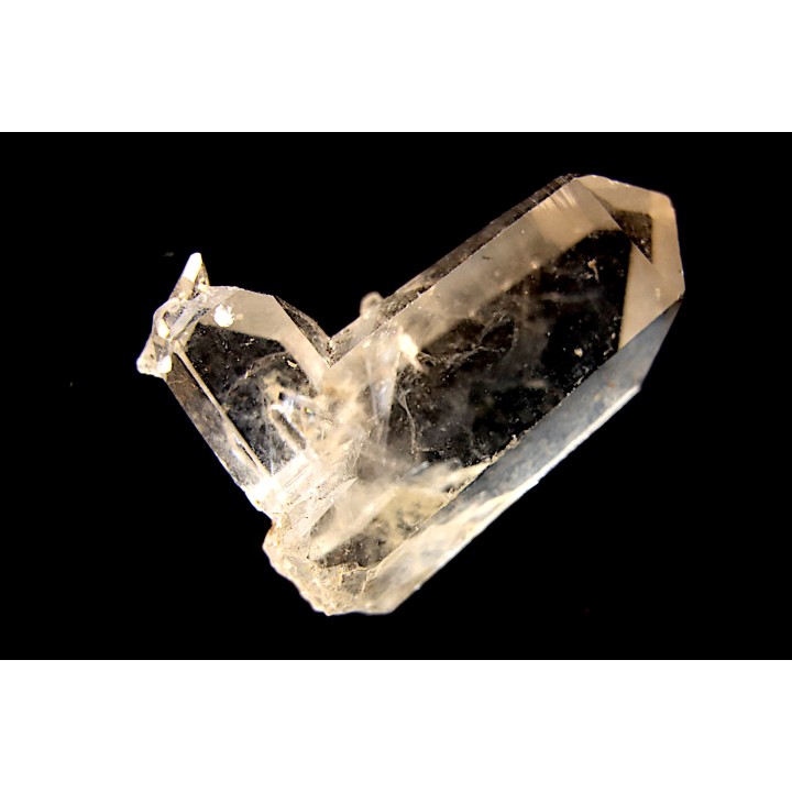 QUARTZ macle de La Gardette  les deux alpes, isere, FRANCE