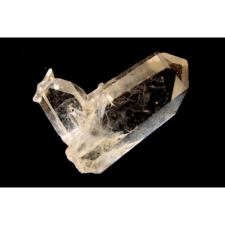QUARTZ macle de La Gardette  les deux alpes, isere, FRANCE