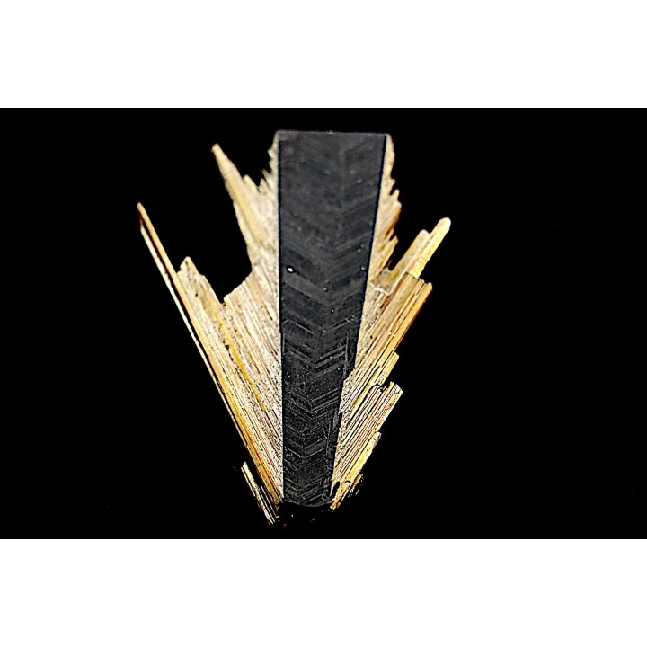 Rutile et Hematite   Novo Horizonte, Bahia, Bresil