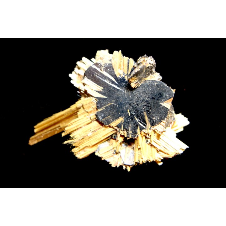 Rutile et Hematite   Novo Horizonte, Bahia, Bresil