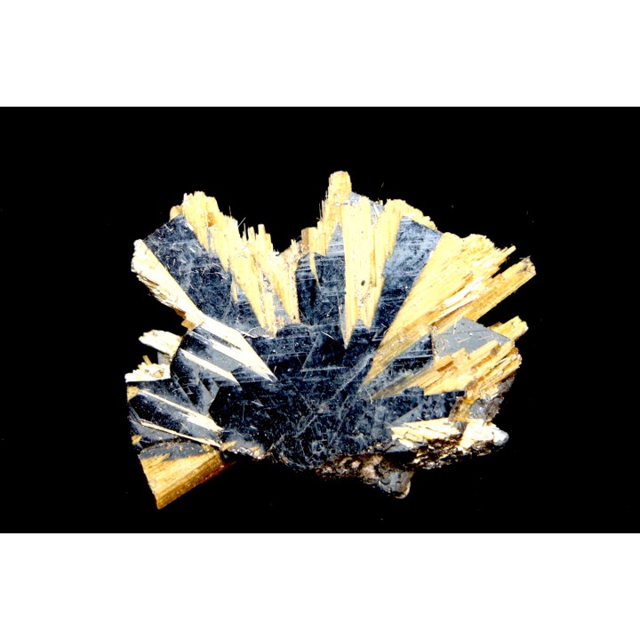 Rutile et Hematite   Novo Horizonte, Bahia, Bresil