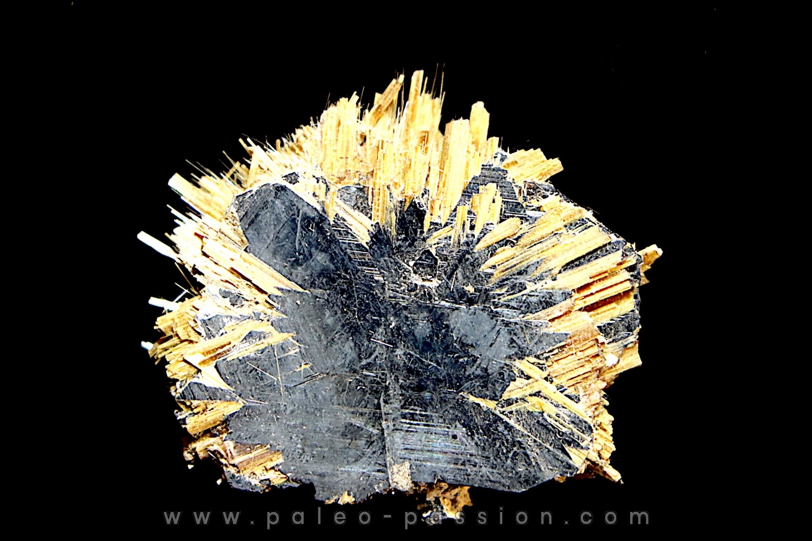 Rutile and Hematite - Novo Horizonte, Bahia, Brasil