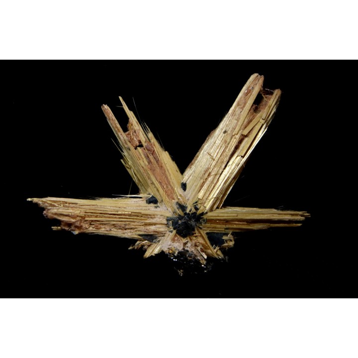 Rutile et Hematite   Novo Horizonte, Bahia, Bresil