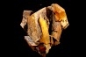 quartz sur siderite - Belledone, Isere, FRANCE