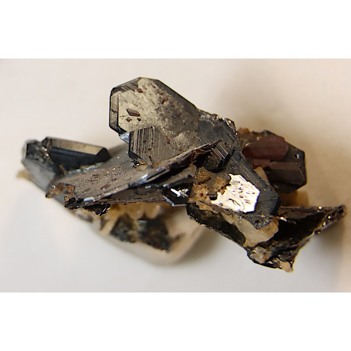 Hematite and rutile - Cavradi, Val Curnera, Grisons, Swiss