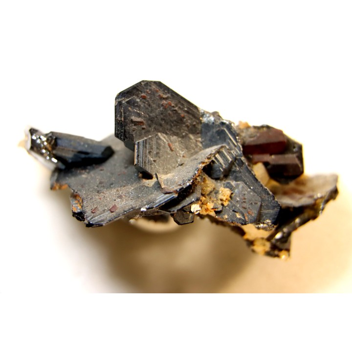 Hematite et rutile  - Cavradi, Val Curnera, Grisons, Suisse