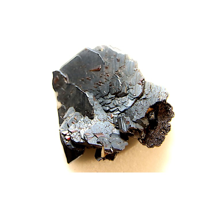 Hematite and rutile  - Cavradi, Val Curnera, Grisons, Swiss