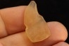 TECTITE: verre libyque - (outil taillé)