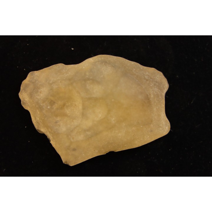 TECTITE: verre libyque - (outil taillé)