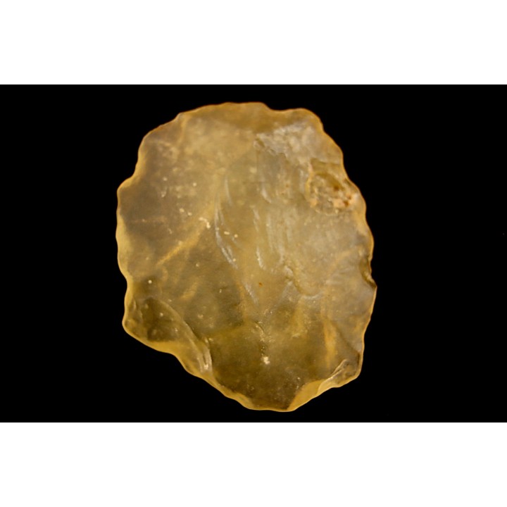 TECTITE: verre libyque - (outil taillé)