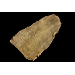 TECTITE: verre libyque - (outil taillé)