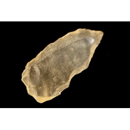 TECTITE: verre libyque - (outil taillé)