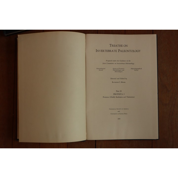 Treatise on INVERTEBRATE PALEONTOLOGY - Part D - PROTISTA (3)