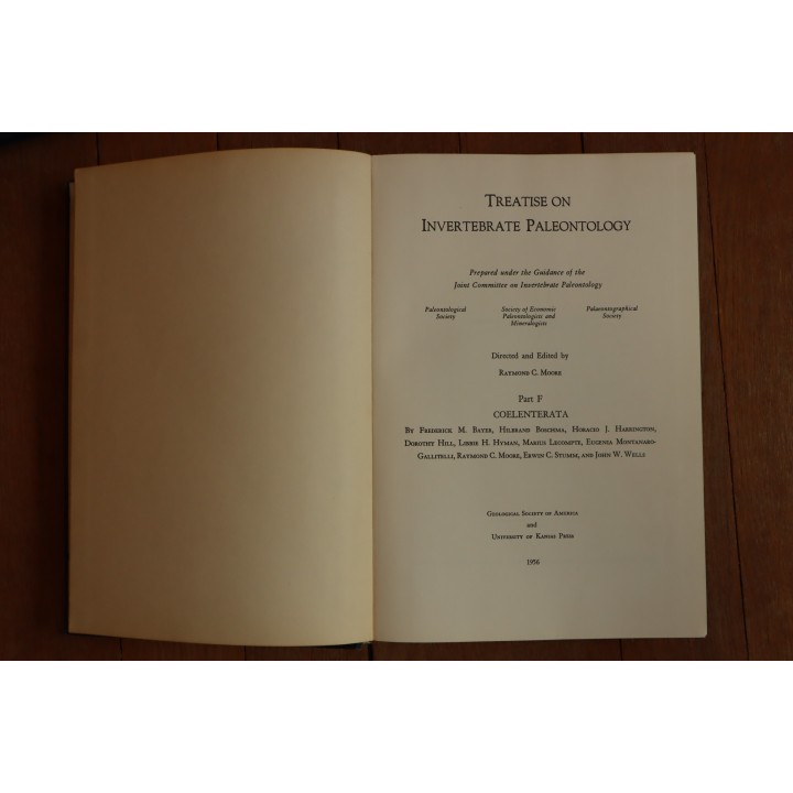 Treatise on INVERTEBRATE PALEONTOLOGY - Part F - COELENTERATA