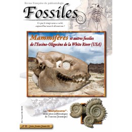 revue FOSSILES n°52 - octobre novembre decembre 2022
