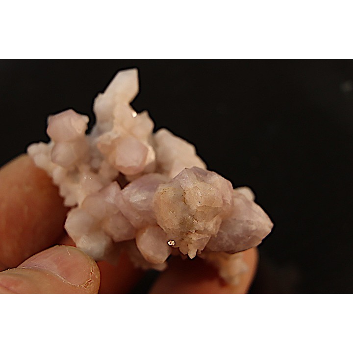 Pink Quartz  + amethyste - Aouli - Morocco