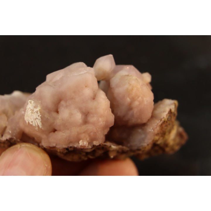 Quartz rose + amethyste - région d'Aouli, Maroc