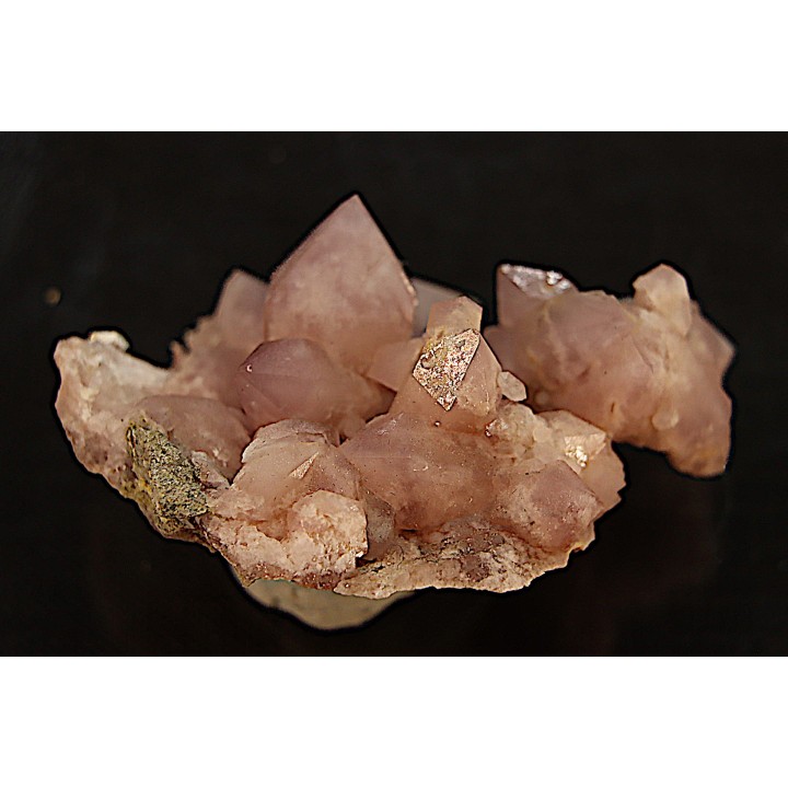 Quartz rose + amethyste - région d'Aouli, Maroc